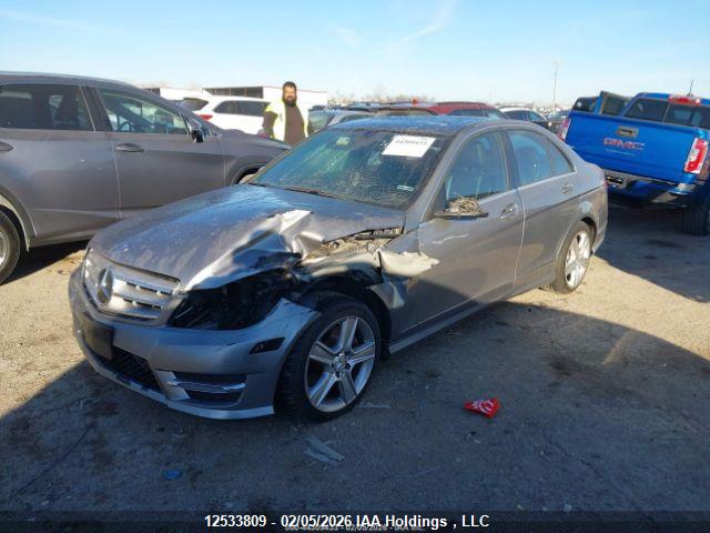 2014 Mercedes-benz C 300 Sport 4matic მანქანა იყიდება აუქციონზე, vin: WDDGF8AB6EA947708, აუქციონის ნომერი: 12533809