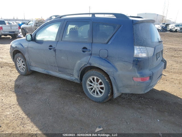 12533823 :رقم المزاد ، JA4AS2AW7AZ605704 vin ، 2010 Mitsubishi Outlander Es مزاد بيع