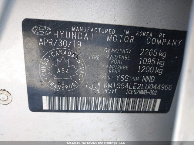 Genesis G70 2020 KMTG54LE2LU044966 Image 9