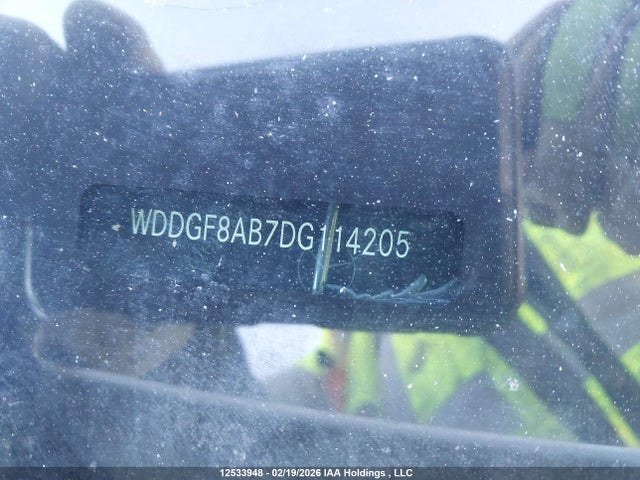 12533948 :رقم المزاد ، WDDGF8AB7DG114205 vin ، 2013 Mercedes-benz C 300 4matic مزاد بيع