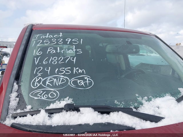 1C4NJRABXGD618274 Jeep Patriot Sport/north