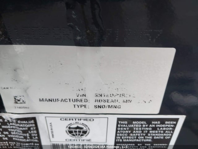 SN1EDP8R2LC717957 Polaris Polaris