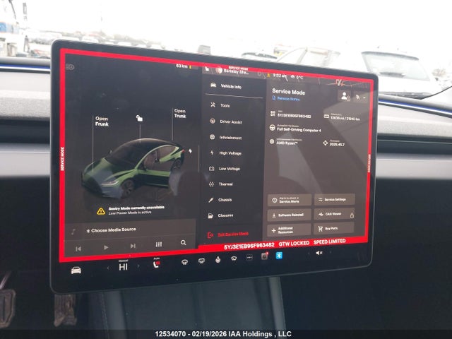 Продажа на аукционе авто 2025 Tesla Model 3, vin: 5YJ3E1EB9SF963482, номер лота: 12534070