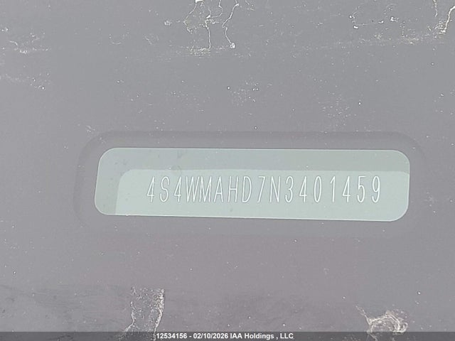 4S4WMAHD7N3401459 Subaru Ascent Onyx