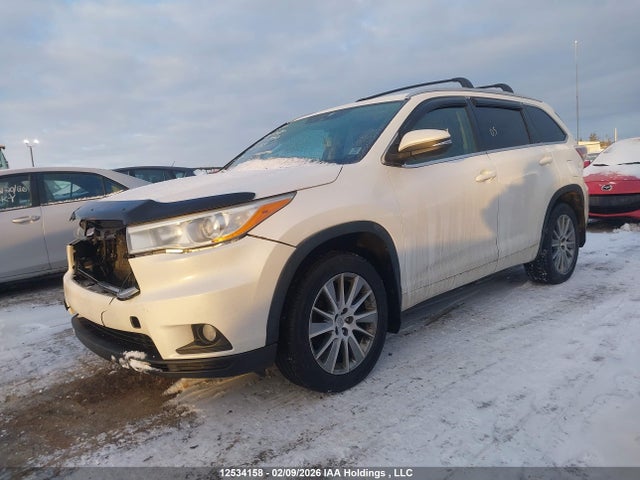 Toyota Highlander Xle 2015 5TDJKRFH1FS164864 Image 2