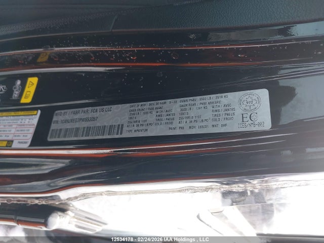 1C4HJXEG7PW653057 Jeep Wrangler Sahara