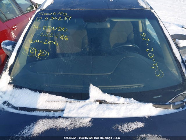 Продажа на аукционе авто 2014 Kia Rondo Lx, vin: KNAHT8A39E7026786, номер лота: 12534251