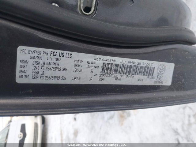 3C4PDDGG3JT260815 Dodge Journey Crossroad