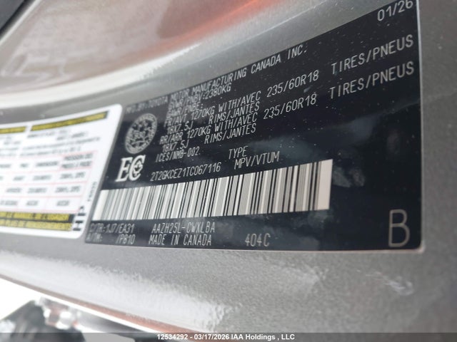 2T2GKCEZ1TC067116 Lexus Nx Nx 350h