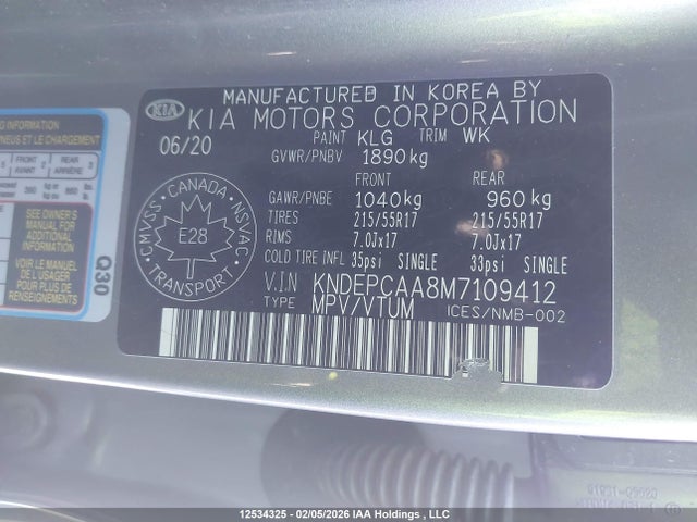 KNDEPCAA8M7109412 KIA Seltos
