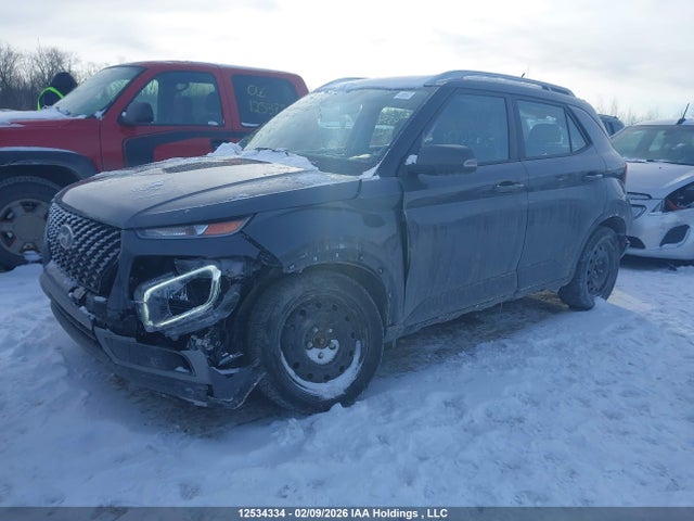12534334 :رقم المزاد ، KMHRC8A30SU417471 vin ، 2025 Hyundai Venue Ultimate W/black Interior (ivt) مزاد بيع