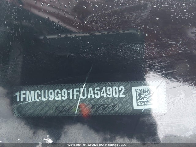 1FMCU9G91FUA54902 Ford ESCAPE SE