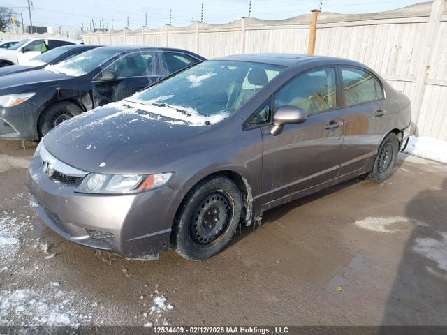 Aukcja sprzedaży 2009 Honda Civic Exl, vin: 2HGFA16059H022865, numer aukcji: 12534409