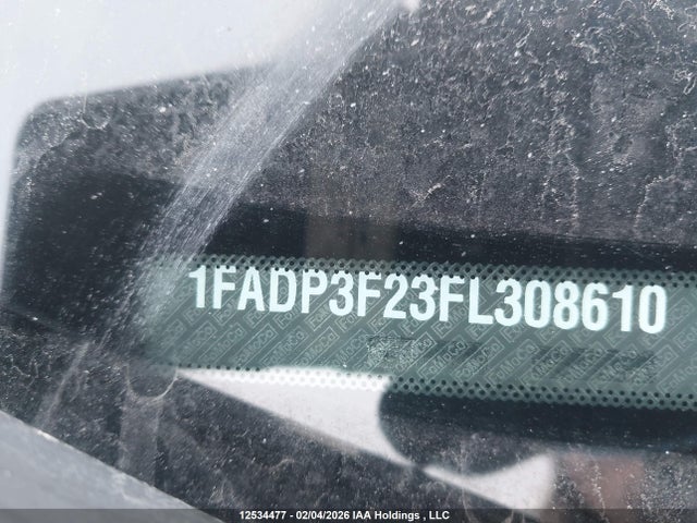 Ford FOCUS SE 2015 1FADP3F23FL308610 Image 9