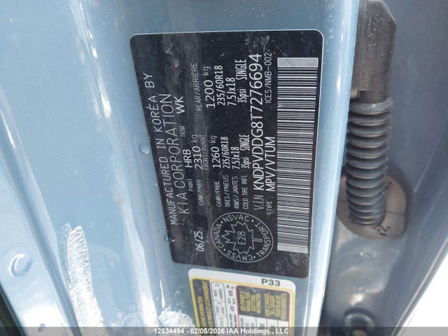 KNDPVDDG8T7276694 KIA Sportage Hybrid Ex/ex Premium