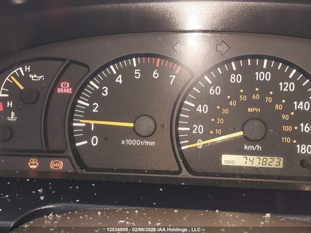 12534509 :رقم المزاد ، 5TBBT4415YS041865 vin ، 2000 Toyota Tundra Sr5 V8 مزاد بيع