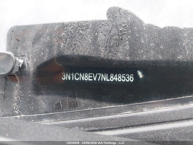 Продажа на аукционе авто 2022 Nissan Versa Sv, vin: 3N1CN8EV7NL848536, номер лота: 12534529