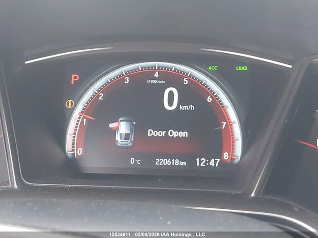 12534611 :رقم المزاد ، SHHFK7H48HU306380 vin ، 2017 Honda Civic Sport مزاد بيع