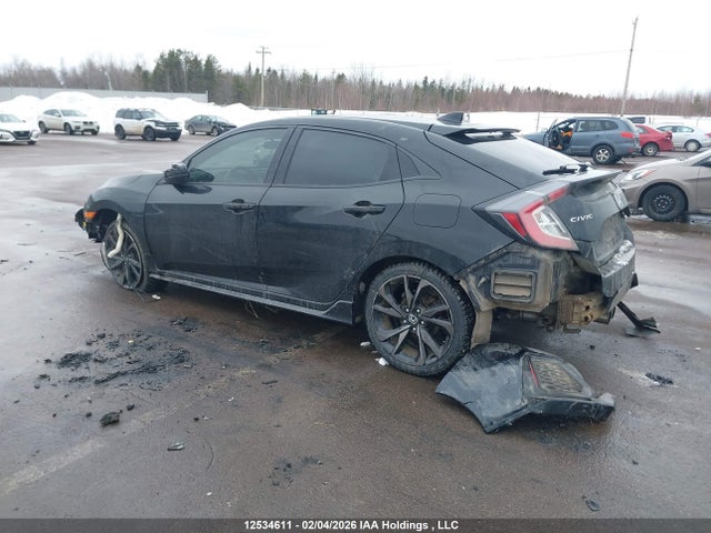 12534611 :رقم المزاد ، SHHFK7H48HU306380 vin ، 2017 Honda Civic Sport مزاد بيع
