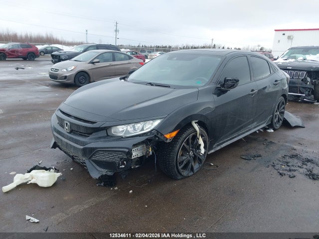 12534611 :رقم المزاد ، SHHFK7H48HU306380 vin ، 2017 Honda Civic Sport مزاد بيع