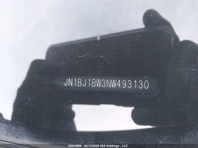 JN1BJ1BW3NW493130 Nissan Qashqai Sl/sv