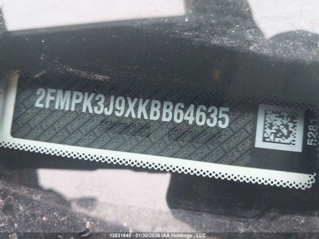 2FMPK3J9XKBB64635 Ford EDGE SEL