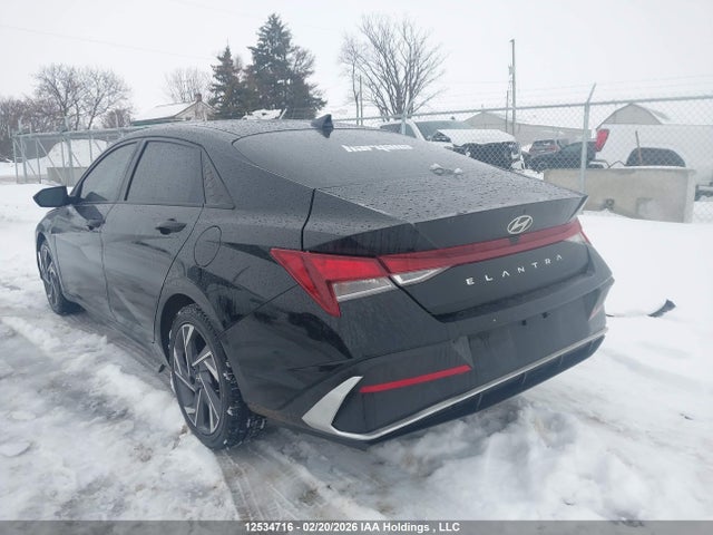 2025 Hyundai Elantra Preferred With Tech Package მანქანა იყიდება აუქციონზე, vin: KMHLM4DG5SU050366, აუქციონის ნომერი: 12534716