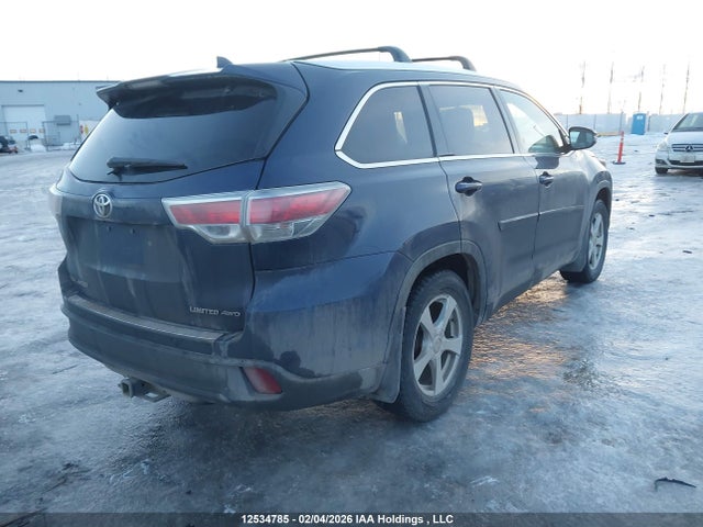 5TDDKRFH4ES068819 Toyota Highlander Limited/ltd Platnum
