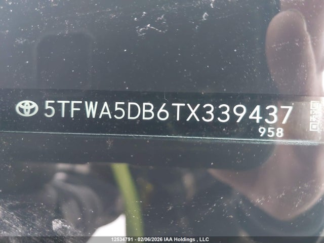 5TFWA5DB6TX339437 Toyota Tundra Limited