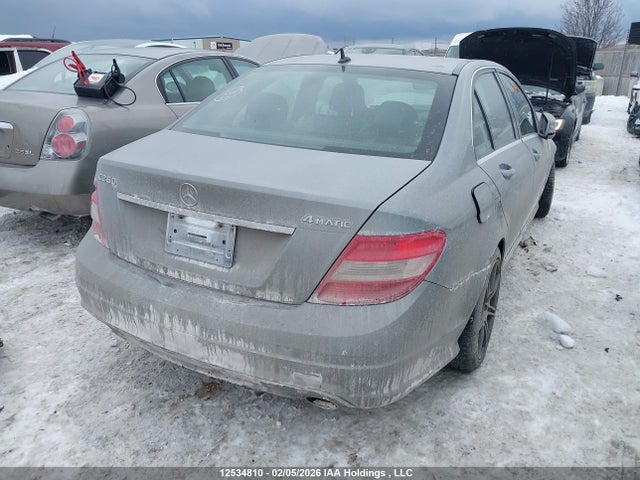 2011 Mercedes-benz C 250 4matic მანქანა იყიდება აუქციონზე, vin: WDDGF8FB2BF550035, აუქციონის ნომერი: 12534810