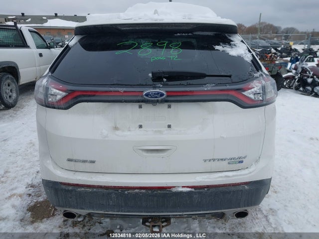 12534818 :رقم المزاد ، 2FMPK4K99GBC26764 vin ، 2016 Ford Edge Titanium مزاد بيع