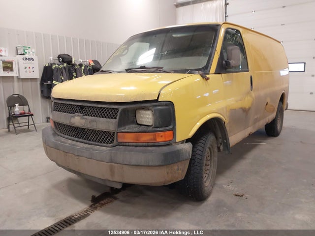 12534906 :رقم المزاد ، 1GCGG25V771169785 vin ، 2007 Chevrolet Express G2500 مزاد بيع