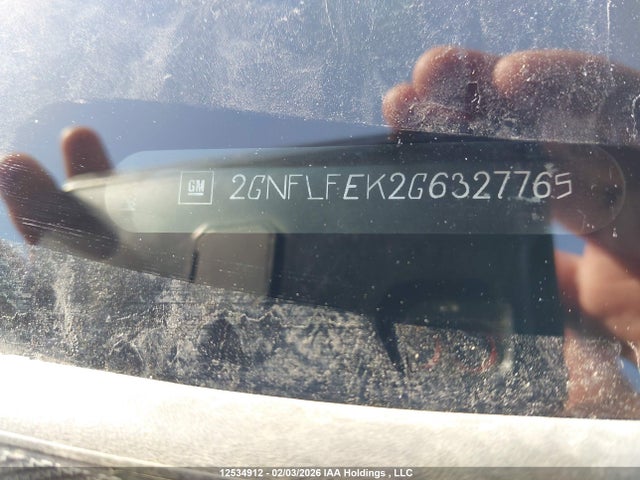2GNFLFEK2G6327765 Chevrolet EQUINOX LT