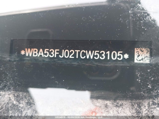 WBA53FJ02TCW53105 BMW 5 Series 530i Xdrive