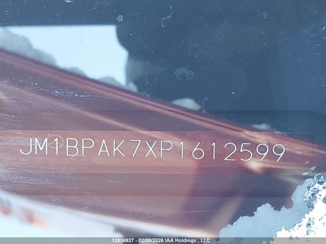 12534927 :رقم المزاد ، JM1BPAK7XP1612599 vin ، 2023 Mazda Mazda3 مزاد بيع