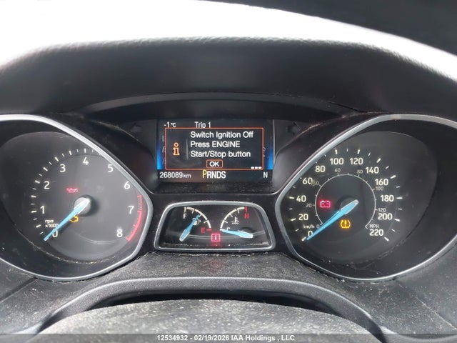 1FADP3N22GL333887 Ford Focus Titanium