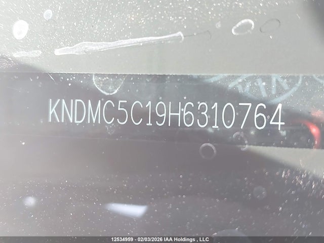 KNDMC5C19H6310764 KIA Sedona Sx+