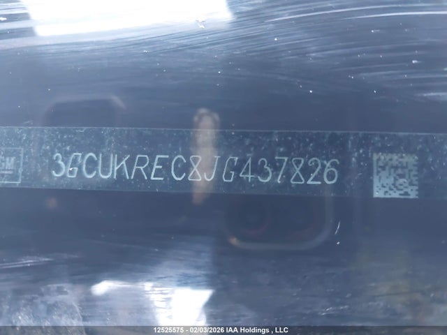 3GCUKREC8JG437826 Chevrolet Silverado 1500 2lt