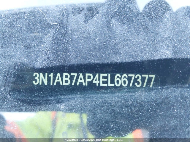 3N1AB7AP4EL667377 Nissan Sentra 1.8 S/1.8 Sl/1.8 Sr/1.8 Sv