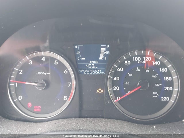 12535020 :رقم المزاد ، KMHCU5AE9DU069742 vin ، 2013 Hyundai Accent Gls/se مزاد بيع