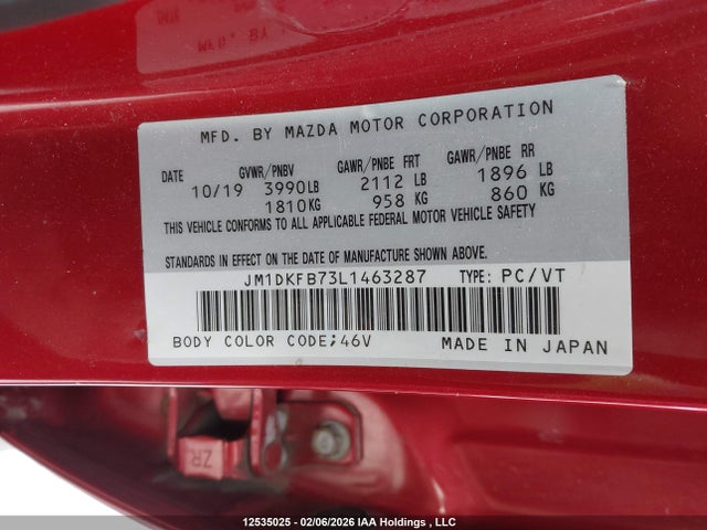 Mazda CX-3 2020 JM1DKFB73L1463287 Image 19