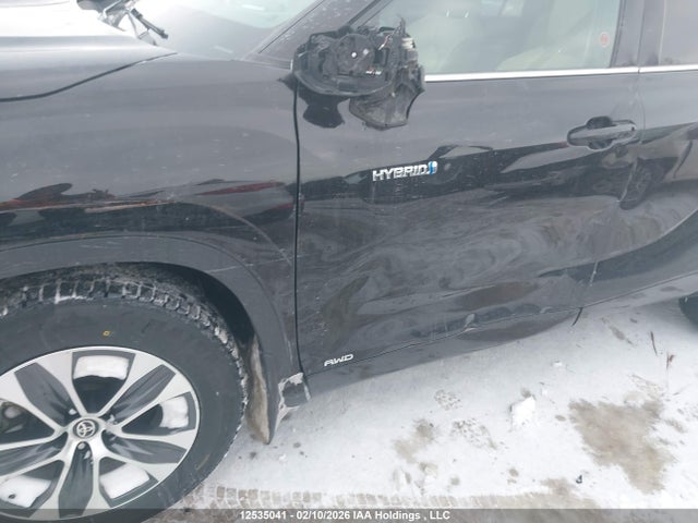 Aukcja sprzedaży 2021 Toyota Highlander Hybrid Xle, vin: 5TDGBRCH4MS018535, numer aukcji: 12535041