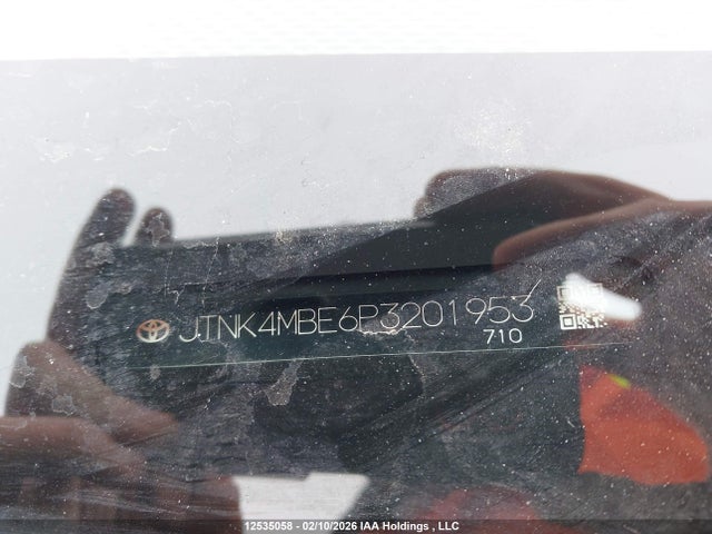 2023 Toyota Corolla მანქანა იყიდება აუქციონზე, vin: JTNK4MBE6P3201953, აუქციონის ნომერი: 12535058