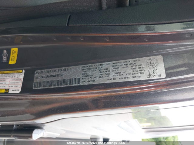 1C4JJXP68MW661153 Jeep Wrangler 4xe Unlimited Sahara