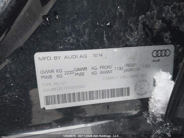 Audi A4 2.0t Progressiv Plus 2015 WAUFFCFL7FN020363 Image 19