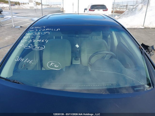 Aukcja sprzedaży 2013 Toyota Corolla S/le, vin: 2T1BU4EE4DC071464, numer aukcji: 12535139