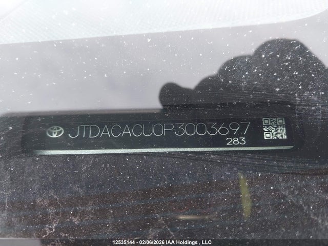 JTDACACU0P3003697 Toyota Prius Prime Se/xse/xse Premium