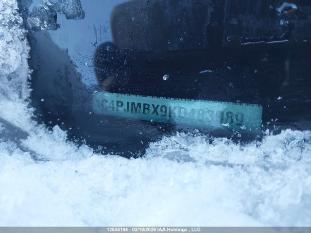 Продаж на аукціоні авто 2019 Jeep Cherokee Trailhawk, vin: 1C4PJMBX9KD483089, номер лоту: 12535194