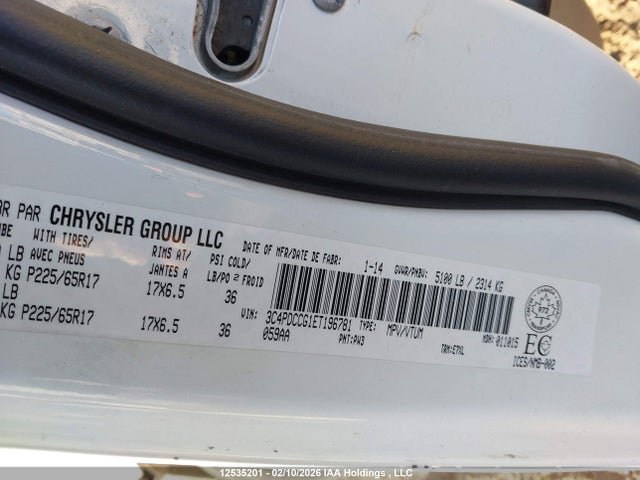 3C4PDCCG1ET196781 Dodge Journey Sxt