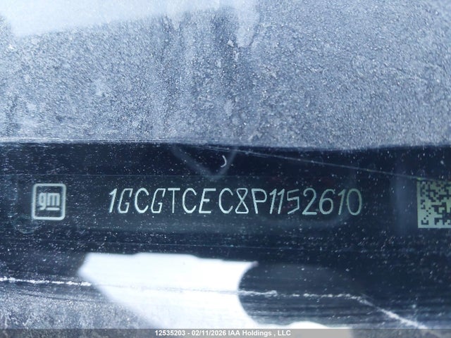 1GCGTCEC8P1152610 Chevrolet Colorado Lt